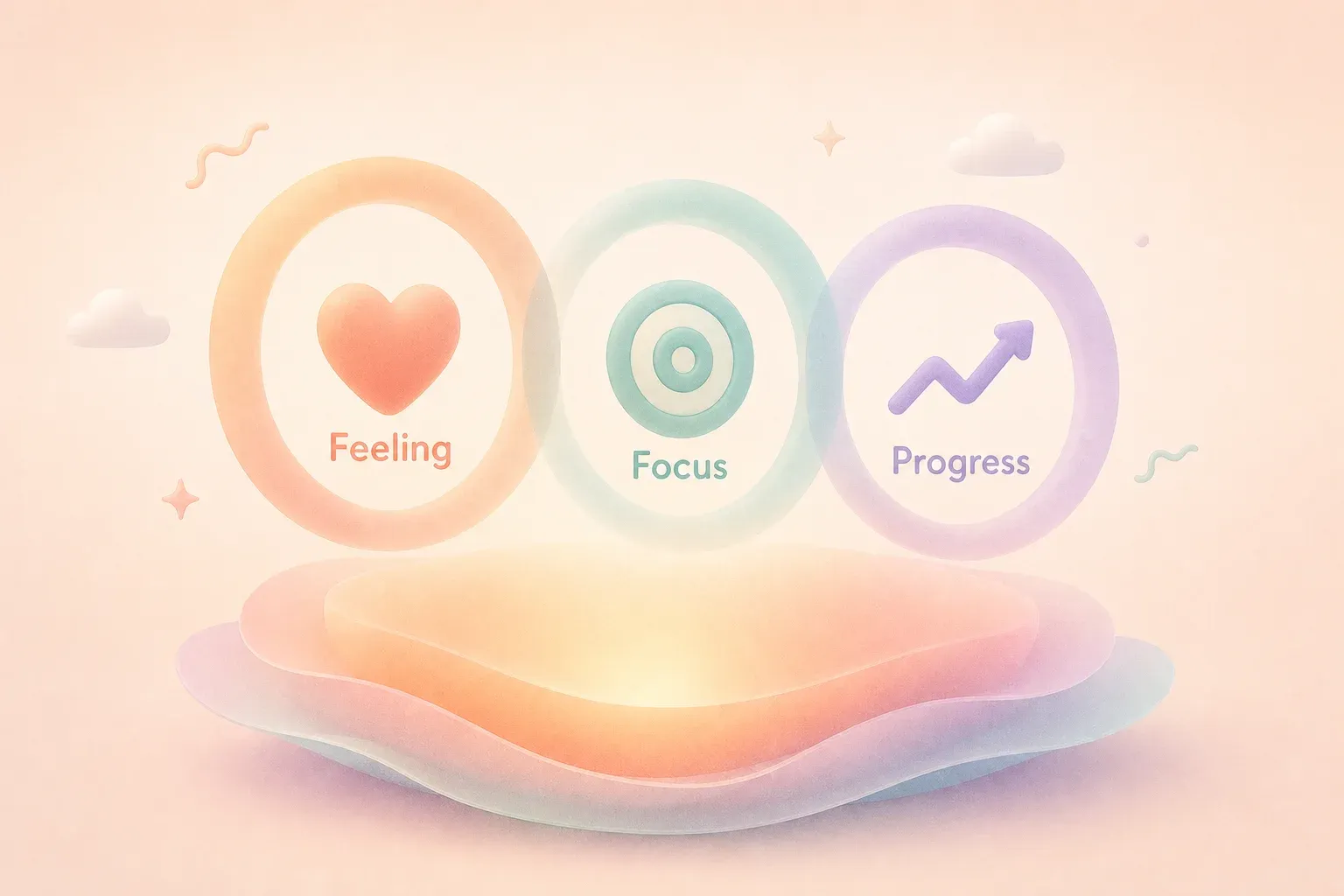 Feeling, Focus, and Progress as the three system processes of CultureOS